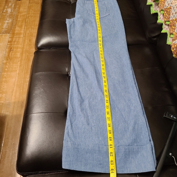 Anthro Pilcro High-Rise Wide-Leg Trouser Jeans 32 - Picture 13 of 16